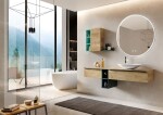 REA - Zrcadlo LED 50cm MMJ BRUSH SILVER HOM-06549
