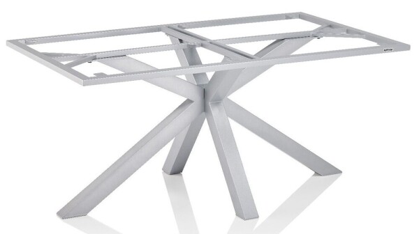 KETTLER Stolová kostra X-LEG 160x95 cm - stříbrná