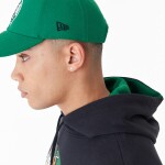 New Era Pánská mikina Boston Celtics NBA Mesh Panel Oversized Hoodie Velikost: 2XL