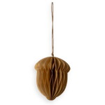 Storefactory Podzimní dekorace Ekholmen Light Brown 8 cm, hnědá barva, papír