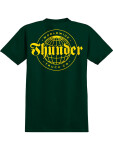 Thunder WORLDWIDE DBL FOREST GREEN YELLOW Prints pánské tričko krátkým rukávem
