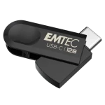EMTEC C280 USB 3.2 Type-C 128GB / flash disk / čtení: 80Mbs / zápis: 20MBs (ECMMD128GC283)