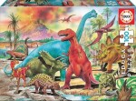 Puzzle Dinosauři 100 dílků