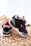 Dětské Sportovní Boty Černé a červená Linen 35