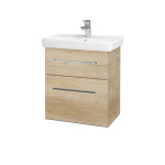 Dřevojas - Umyvadlová skříňka GO SZZ2 55 - D15 Nebraska / Úchytka T04 / D15 Nebraska 204624E