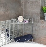 OLSEN SPA - Drátěná rohová polička KD02080046 KD02080046