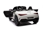 Mamido Elektrické autíčko Mercedes AMG SL63 4x200W 24V bílé EVA, ECO kůže