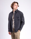 Carhartt WIP L/S Lowis Shirt Lowis Houndstooth, Grey Heather S