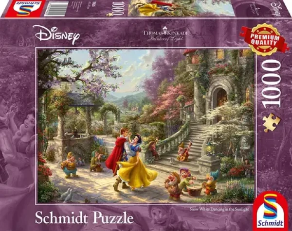 SCHMIDT Puzzle Disney: Sněhurka tančící ve slunečních paprscích