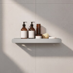 REA - Police do koupelny SF03 45cm steel brush REA-47002