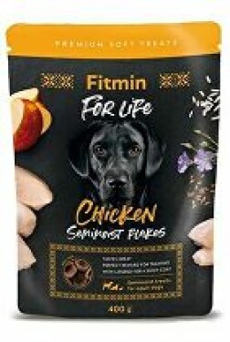 Fitmin FL dog poch. Semi-Moist Chicken Flakes 400g