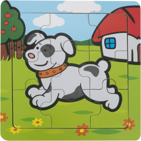 BABU - Edukativní puzzle - Pes - Babu