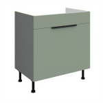 Spodní skříňka pod dřez Aria ANT 80 ZL 1S BB - Premium Box Barva korpusu: Antracit, Barva dvířek: SA - Aquamarine AFM