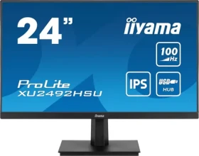 24" IIYAMA ProLite XU2492HSU-B6 černá / IPS / 1920x1080 / 16:9 / 0.4ms / 1300:1 / 250cd / repro / HDMI / DP (XU2492HSU-B6)