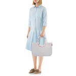Nákupní taška Reisenthel Loopshopper M Frame Twist sky rose