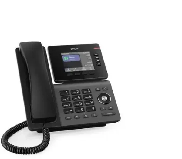 Snom D810W černá / IP telefon / IPS displej / Wi-Fi / Gigabit LAN / PoE / USB (4737)