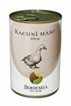 BOHEMIA MASO Kachní maso ve vlastní šťávě 400g