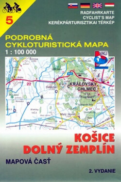 Mapa Košice, Dolný Zemplín