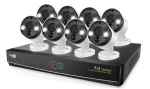 IGET HGNVK164908 / Kamerový systém / 8 kamer / UHD 4K / 16CH / IP66 / WAN / 16x LAN / HDMI / VGA (75020555)