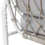 Zahradní sestava, kov, béžová, AZS-L1913 CRM