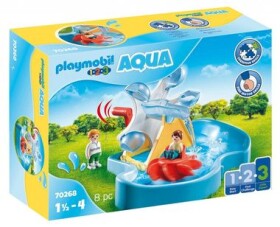 Playmobil (1.2.3) Aqua 70268 Vodní mlýn s kolotočem / od 1.5 let (4008789702685)