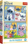 TREFL Puzzle Lilo Stitch: Se Stitchem není nuda