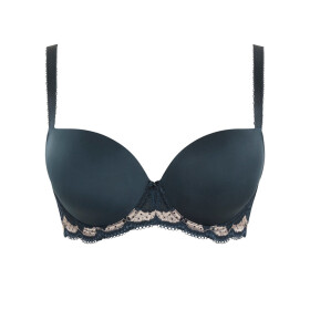Panache Clara Moulded Sweetheart navy/pearl 7251 85G