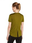 ICEBREAKER Wmns 125 Cool-Lite Speed SS Slit Back T, Algae (vzorek) velikost: S