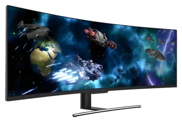 49" LC-Power LC-M49-DFHD-144-C-Q černá / Monitor / zakřivený / VA / UltraWide Full HD / 144Hz / HDR400 (LC-M49-DFHD-144-C-Q)