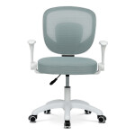 Dětská židle, výškově nastavitelná, zelená síťovina, KA-K1062 GRN