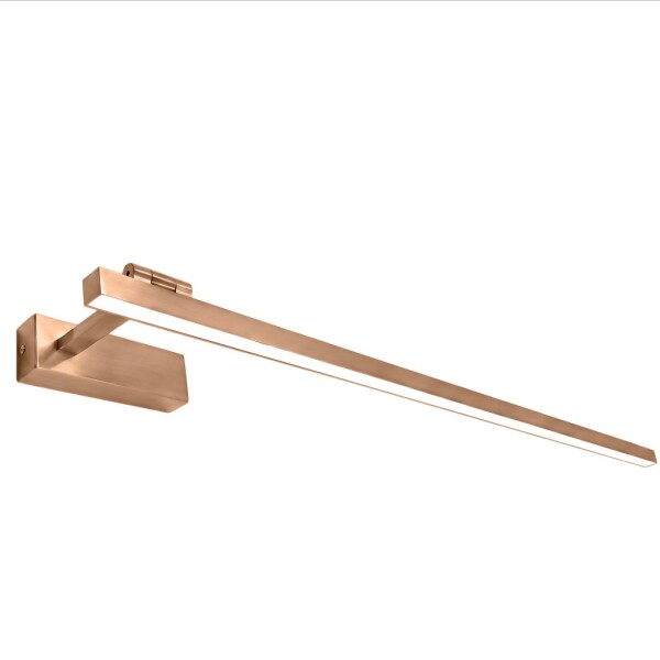 Koupelnové nástěnné LED svítidlo SWE039-1W 80cm BRUSH COPPER OSW-20139