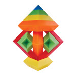 Kebo Toys Wedge-it Skládací pyramida set 30 ks