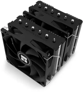 Thermalright Peerless Assassin 120 SE černá / Chladič CPU / 2x 120 mm / 25,6 dB při 1550 RPM / Intel + AMD (Peerless Assassin 120 SE Black)