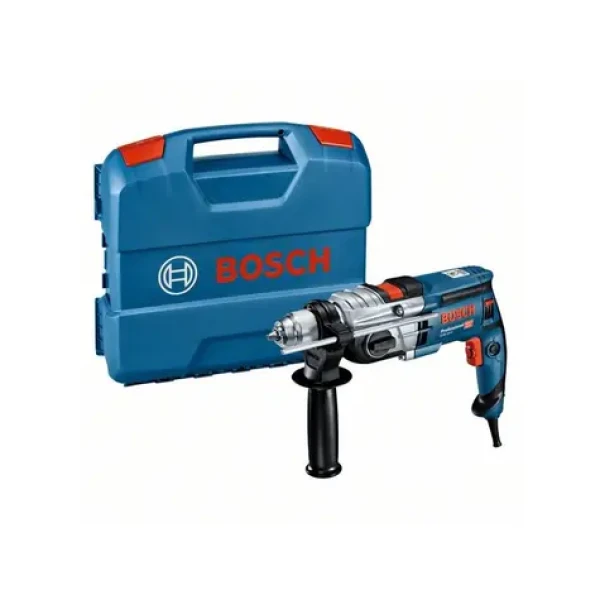 BOSCH GSB 20-2 Professional / Příklepová vrtačka / 850W / 13 mm sklíčidlo / 3000 ot-min / 51000 příklepů-min / 36 Nm (060117B400)