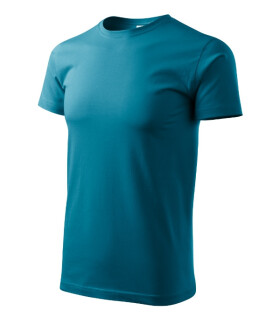 Heavy New tričko unisex tmavý tyrkys 2XL