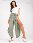 Dámské kalhoty TW SP BI 81378.24P khaki S
