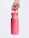 Hydro Flask Wide Mouth with Flex Straw Cap (946 ml) Popstar Pink
