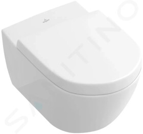 VILLEROY & BOCH - Subway 2.0 Závěsné WC, Aquareduct, s CeramicPlus, alpská bílá 560010R1