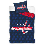 Hokejové povlečení NHL Washington Capitals Shields Velikost: 135x200 + 80x80 cm