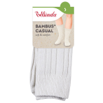 Zimní bambusové ponožky BAMBUS CASUAL SOCKS - BELLINDA - béžová 35 - 38