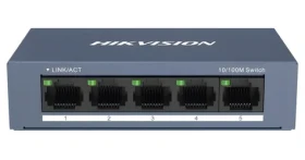 Hikvision DS-3E0105-O / Switch / 5x 10/100 Mbps / bez PoE (DS-3E0105-O)