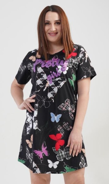 Dámská noční košile s krátkým rukávem Vienetta Secret Pretty girl