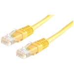 Roline 21.15.0562 RJ45 síťové kabely, propojovací kabely CAT 5e U/UTP 5.00 m žlutá 1 ks