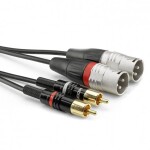 Sommer Cable HBP-XF6S-0090 audio kabelový adaptér [1x jack zástrčka 6,3 mm (stereo) - 1x XLR zásuvka 3pólová] 0.90 m čer