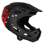 NILS EXTREME MTW101 ČERVENÁ VEL.L(58-61CM) FULL FACE PŘILBA S ODNÍMATELNÝM CHRÁNIČEM BRADY (16-70-375)