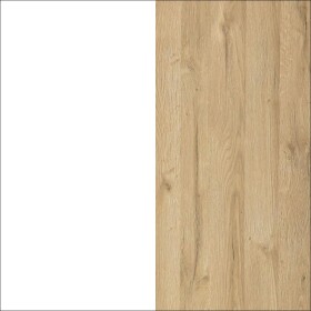 Vitrína Mezo MZ4 Barva korpusu: Bílá alpská - dub grand