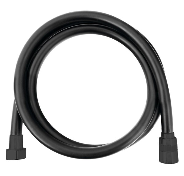 SAPHO - SOFTFLEX plastová sprchová hadice, 200cm, černá mat 1208-27