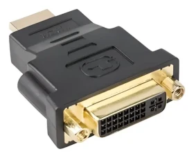 Lanberg redukce HDMI (M) na DVI-D (F) černá / Redukce / 24+5 pin (AD-0014-BK)