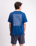 Tričko Patagonia M's Capilene® Cool Daily Shirt - Strataspire Clement Blue - Light Clement Blue X-Dye
