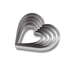 Dortisimo Sada vykrajovátek Srdce (5 ks)